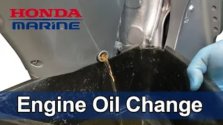 Honda Marine DIY Engine Oil Change