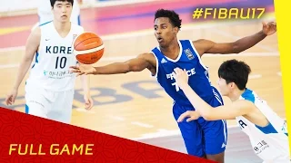 Korea v France - CL 5-8 - Full Game - FIBA U17 World Championship 2016
