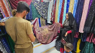 Sholiz Nomad Family: a Trip to the City Market to Buy Clothes for Narges