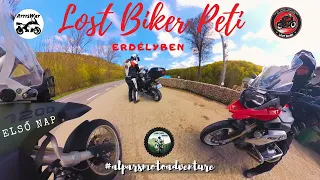 Lost Biker Peti Erdélyben - Alsórákos Smaragd tó - Brassópojána #alparsmotoadventure  #lostbiker