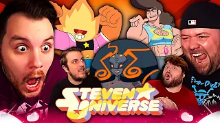 All Steven Universe Gem Fusions Reaction