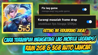 PROVEN❗️HOW TO OVERCOME LAG MOBILE LEGENDS 2023 | HOW TO OVERCOME LAG MOBILE LEGENDS LATEST 2GB RAM