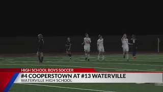 Cooperstown boys soccer sweeps season series against Waterville, hands Indians their second loss ove