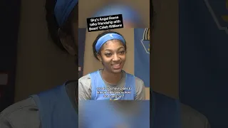 Angel Reese talks friendship with Caleb Williams 👀