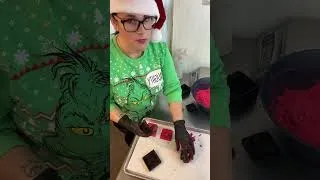 Using the Present Bombshell Mold from Inedible Soaps! 🎁