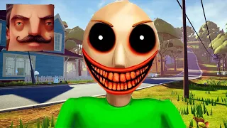 Hello Neighbor - My New Neighbor Baldi Exe Final History Gameplay Walkthrough