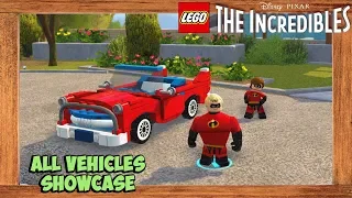 LEGO The Incredibles All Vehicles Showcase