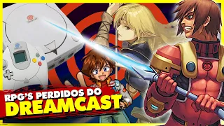 SÓ O DREAMCAST TINHA ESSE RPG'S INCRÍVEIS!