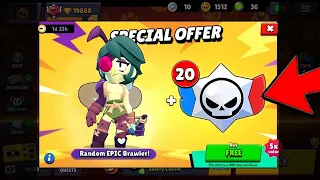 AMAZING!! NEW BRAWLER 😱 FREE REWARDS 🔥 LEGENDARY NEW GIFTS 🔥BRAWL STARS UPDATE!!!🎁