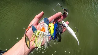 The TOP 5 Fishing Lures For DIRTY Water SUCCESS!