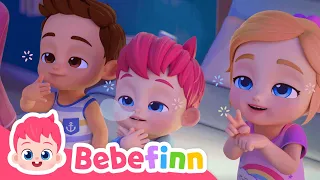 Go Away, Sleepiness! 😴 | EP30 | Bebefinn Sing Along | Nursery Rhymes & Kids Songs