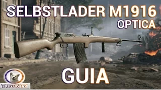 Battlefield 1 Selbstlader Mauser 1916 Óptica ideal para el médico