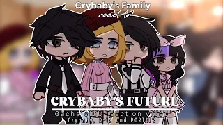 Crybaby's Family react to CRYBABY'S FUTURE | GCRV |  Crybaby, K-12 and PORTALS