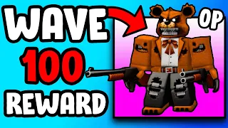 MAXXING OUT The EVIL FREDDY FAZBEAR... (The House Tower Defense)