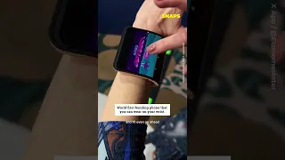 World First Bending Phone that you can Wear on your Wrist | IKN Snaps