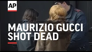 Italy - Maurizio Gucci Shot Dead