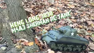 HENG LONG 3898 - 1 1:16 M4A3 Sherman RC Tank REVIEW