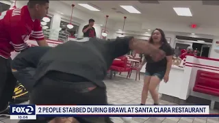 2 stabbed during In-N-Out Burger brawl