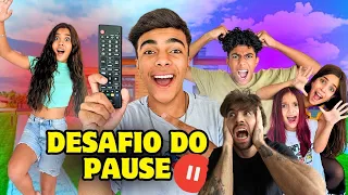 Carlos Reagindo: DESAFIO DO PAUSE *olha o que aconteceu* (Estevão Filipe - Irmãs Pina)