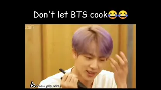 Don't let bts cook💜💜💜💜💜bts cooking funny videos