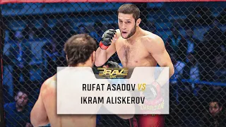 FREE MMA Fight | Rufat Asadov vs Ikram Aliskerov | BRAVE CF 6