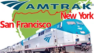 [Subtitles] Transcontinental Railroad Trip San Francisco → New York