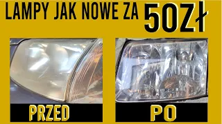 Polerowanie lamp za 50zł? Test zestawu z allegro.