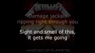 Metallica - Damage Inc. Lyrics (HD)