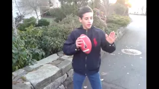 How to throw the perfect spiral ball - Easy to learn!!!