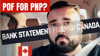 POF Requirement PNP Programs Canada (OINP, SINP, AINP) Is POF required for PNP?