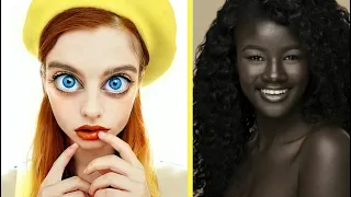 Rare Beauty Unique People In the world | This Century