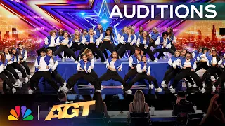 Simon Cowell Calls Los Osos High School "BRILLIANT!" | Auditions | AGT 2024