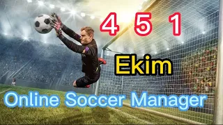 Osm 2022 451 Ekim Güncel Taktik Online Soccer Manager New Tactic