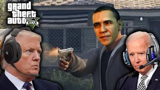 Shock! US Presidents AMBUSHED MAFIA AND STOLE EVERYTHING IN GTA 5