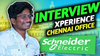 Schneider Electric interview experience  | Chennai Office  #schneiderelectric