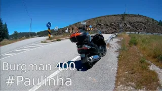 Burgman 400 Travel solo - EN2  - Portugal and Spain - Day 1