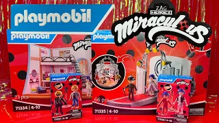 New!! 4 PLAYMOBIL MIRACULOUS SETS!!