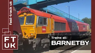 Trains at Barnetby 10/08/22