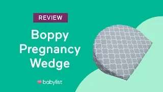 Boppy Pregnancy Wedge Review - Babylist