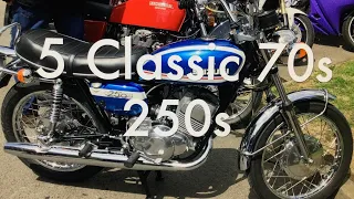 5 Classic 1970s 250cc Motorcycles