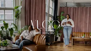 VLOG | Day In The Life Of A Content Creator, BTS shooting a campaign & Apartment Updates