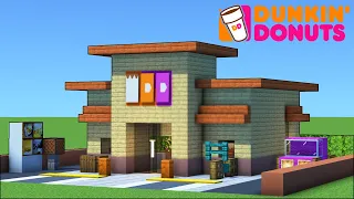 How To Make A Dunkin' Donuts In Minecraft