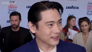 Teo Yoo Talks Filming Season 2 of Netflix's 'The Recruit' at the Spirit Awards 2024