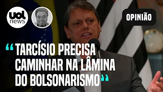 Tarcísio não é bolsonarista raiz, mas fez concessões; uma hora a conta chega, diz Sakamoto