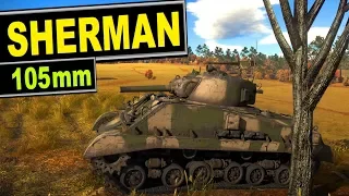 Impenetrable and Penetrating tank  ▶️  M4A3  (105) Sherman