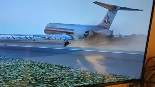 MD 82 Butter landing, xplane 11