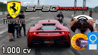 FERRARI SF90 STRADALE | R$ 7.000.000 | 1.000 CV | MEDIMOS 100-200 KM/H