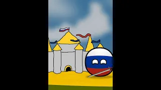 Средневековая европа Countryballs #Shorts