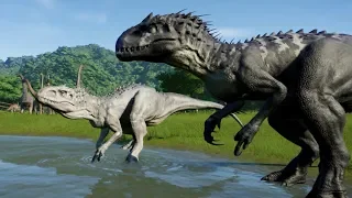 Indominus Rex Family - Jurassic World Evolution Cinematic episode 11 (FINALE Season 2)