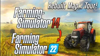 NEW (MOBILE) MOD MAP ON Farming Simulator 22!